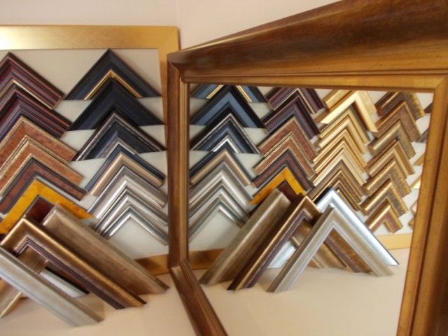 Collection of Mirrors and Mirror Frames.