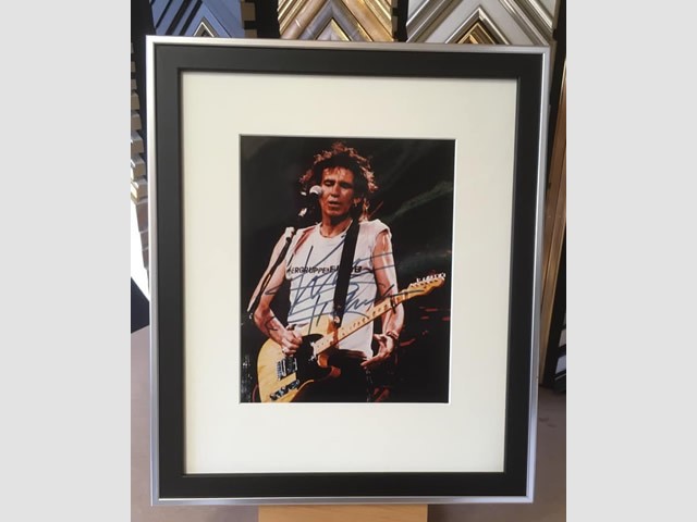Keith Richards Signed Photo