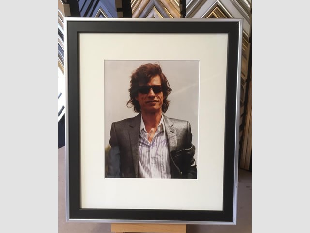 Mick Jagger Signed Photo 